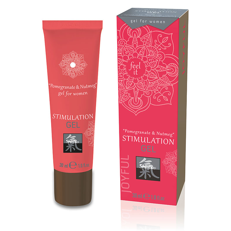 Shiatsu Stimulation Gel 30ml - Pomegranate & Nutmeg